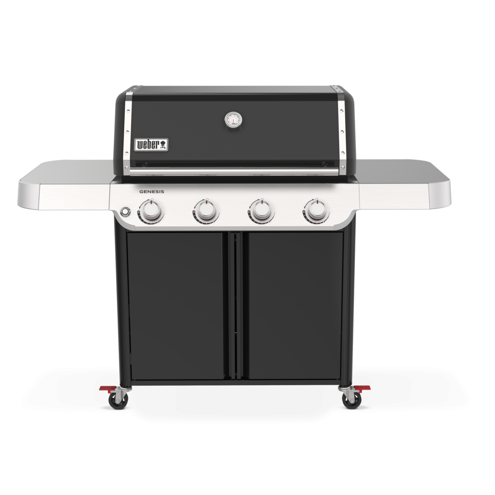 Газовый гриль Weber Genesis E-415 черный, 1500612