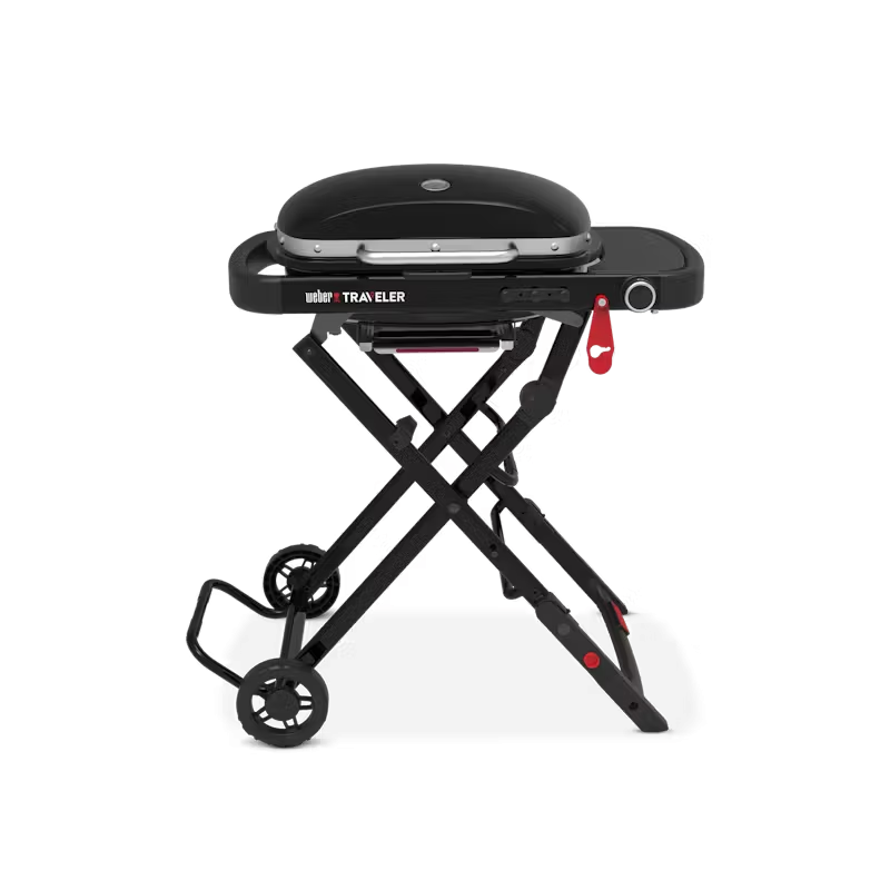 Гриль газовый Weber Traveler Compact черный, 1500527