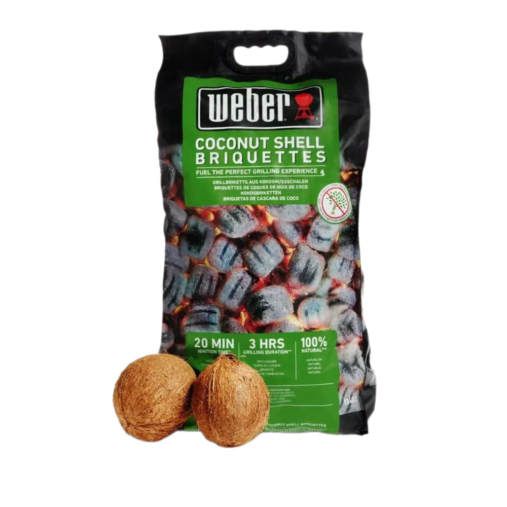 Угольные кокосовые брикеты Weber 4 кг, 18401