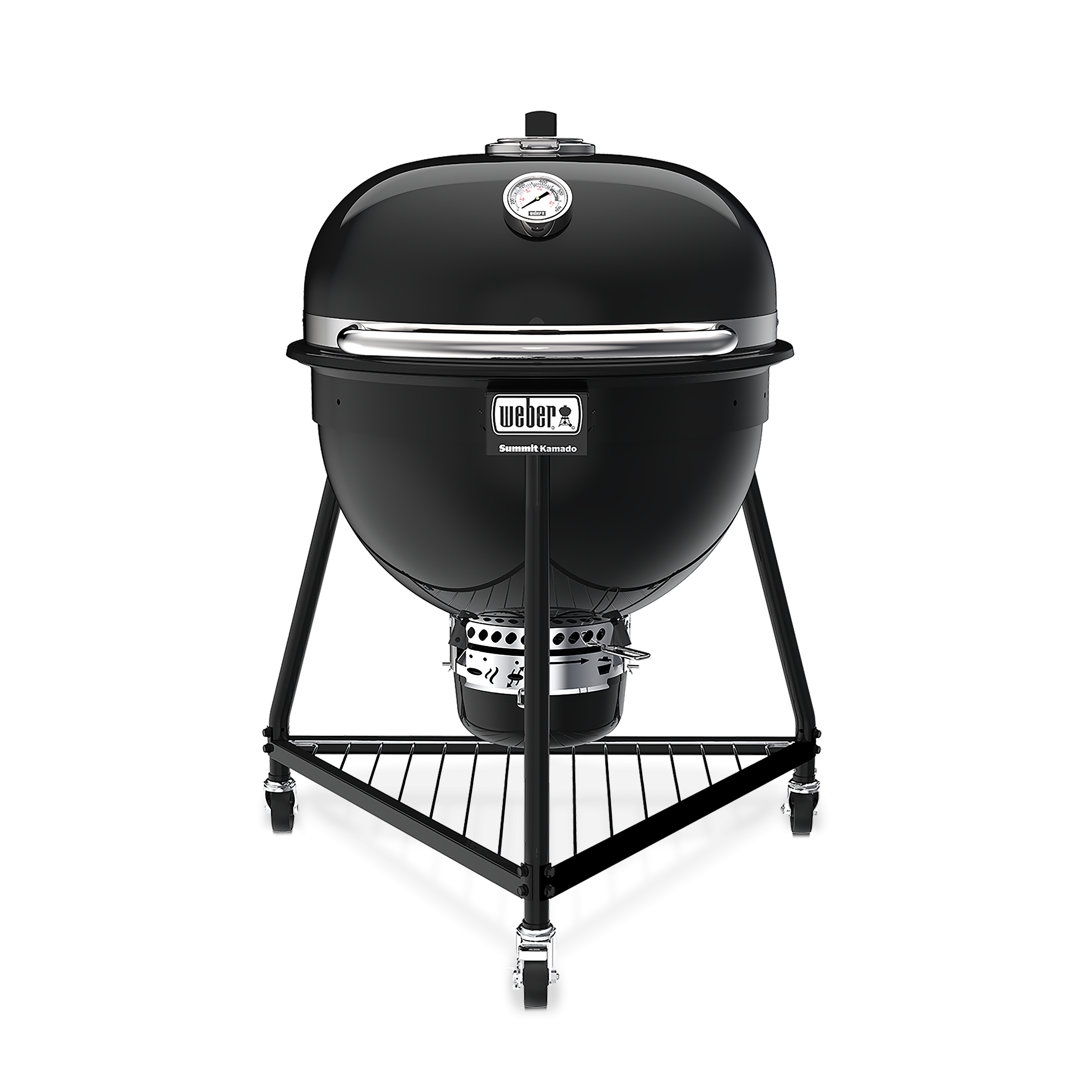 Угольный гриль Weber Summit Kamado E6 Черный, 18201004
