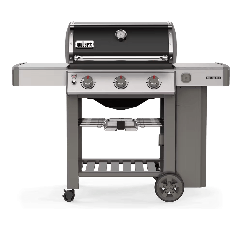 Газовый гриль Weber Genesis II E-310 GBS черный, 61011175