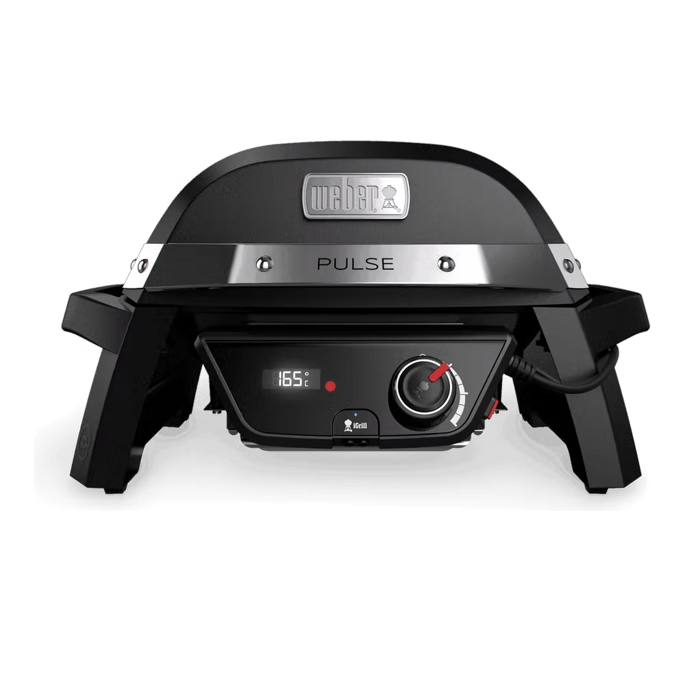 Электрический гриль Weber Pulse 1000 черный, 81010079