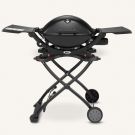 Газовый гриль Weber Q 2200 черный с тележкой