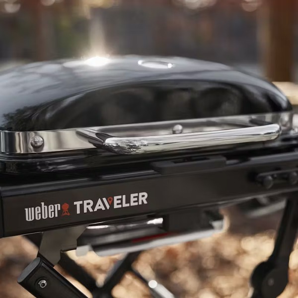 Гриль газовый Weber Traveler Compact черный, 1500527