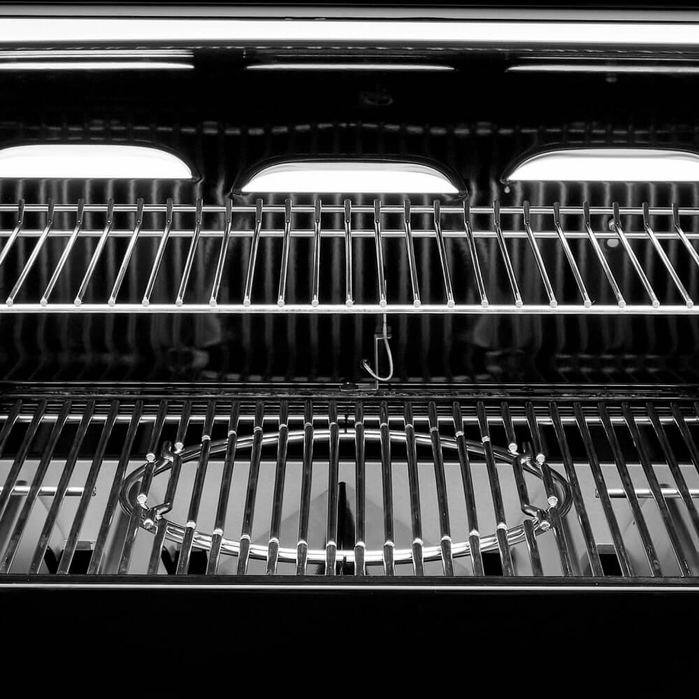 Пеллетный гриль Weber SmokeFire EX4 GBS 61 см черный 22511004